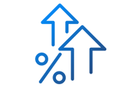Competitive Interest Rates Icon